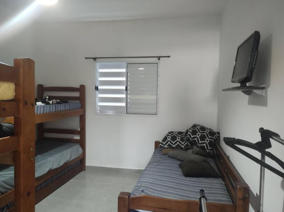 Casa Cond Fechado Com Piscina Diaria Gratis Villa Itanhaém Eksteriør billede
